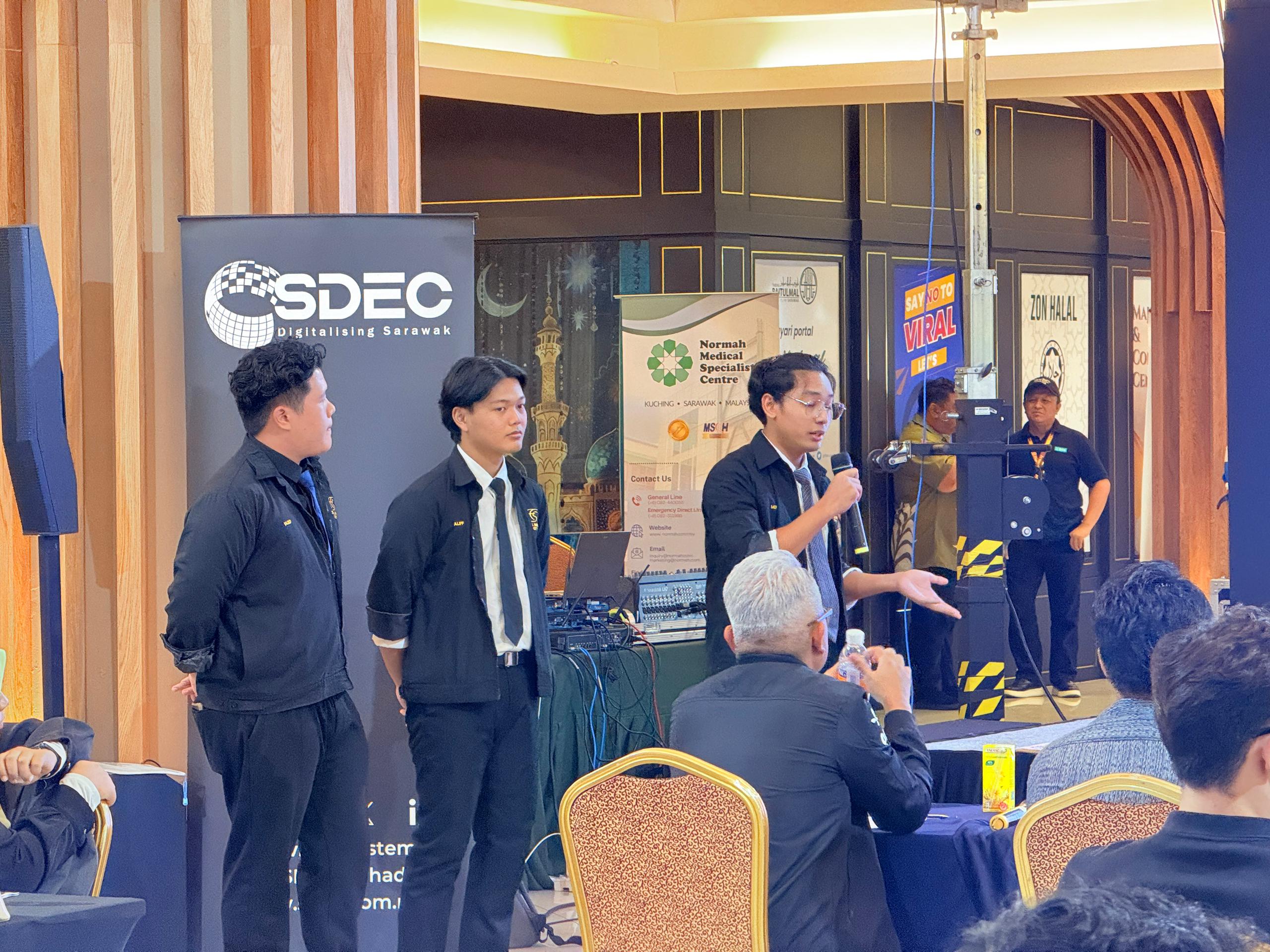 Presenting at SDEC Ideathon